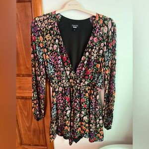 Flowered Naomi romper from Yumi Kim